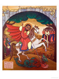 St. George Slaying the Dragon, 2006 Giclee Print