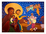 The Holy Family at Nativity, 2007 Giclee Print