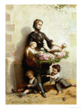 Buy Victorian Flower Seller at AllPosters.com