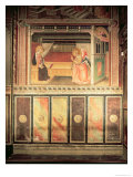 Annunciation, in the Cappella Del Sacro Cingolo Giclee Print