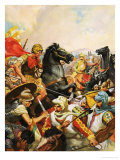Alexander the Great Riding Bucephalus