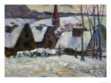 Breton Village under Snow, 1894