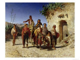 Gypsy Family on the Road, c.1861