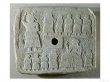 Buy Construction of a Religious Building: Prince of Lagash, Ancient Girsu, c.2550-2500 BC at AllPosters.com