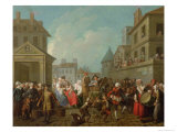 Street Carnival in Paris, 1757