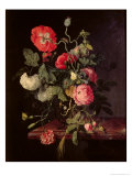 Buy Flowers in a Glass Vase, 1667 at AllPosters.com