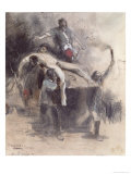 Men Carrying Away a Corpse, 23rd February 1848