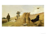 Buy Shooting Partridge over Dogs at AllPosters.com
