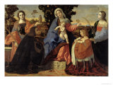 Buy Sacred Conversation with Saints Barbara and Justina at AllPosters.com
