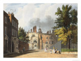 Charter House, History of Charter House School, Engraved by Joseph Constantine Stadler