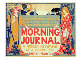 Buy Reproduction of Poster Advertising'Morning Journal, a Modern Newspaper at a Modern Price, American at AllPosters.com