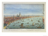 Buy The South West Prospect of London, from Somerset Gardens to the Tower at AllPosters.com
