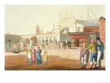 Buy Piazza Del Mercato, Argentina, Le Costume Ancien et Moderne, c.1820-30 at AllPosters.com