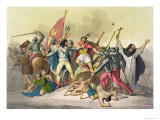 Buy Fight Between Local Indians and Conquistadors at AllPosters.com