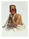 Wa-Em-Boesh-Kaa, a Chippeway Chief from Sandy Lake, 1826, Mckenney and Hall, Pub. by John Grant