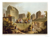 Buy Sarcophagi and Sepulchres, at Harbour at Cacamo, Views in the Ottoman Empire, Published Bowyer at AllPosters.com