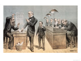 Buy Mr Gladstone and His Clerks, from 'st. Stephen's Review Presentation Cartoon', 1 May 1886 at AllPosters.com
