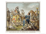 Buy Battle of St Aubin du Cormier in 1488, Engraved by Jean Baptiste Morret at AllPosters.com