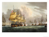 Buy Destruction of Danish Fleet, Copenhagen, c.1801 at AllPosters.com