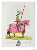 Knight Armed For the Bond, 1512, Engraved Maddocks, Ancient Armour by S.R. Meyrick, 1824