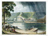 Buy La Roche, from Views on the Seine, Engraved by Thomas Sutherland at AllPosters.com