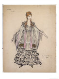 Costume For Violette in La Traviata, 1935