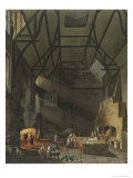Buy Kitchen, Trinity College, Cambridge, The History of Cambridge, Engraved Stadler at AllPosters.com