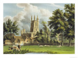 Buy Winchester College from the Meadow, History of Winchester College, Engraved by Stadler at AllPosters.com