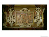 Buy Hunting Out Ignorance, Detail of Decorative Scheme in the Gallery of Francis I, 1530-40 at AllPosters.com