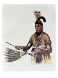 Buy Naw-Kaw, Winnebago Chief, IThe Indian Tribes of North America, Vol.1, Mckenney and Hall, Pub.Grant at AllPosters.com