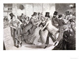 The Dancing Rooms, Plate 3 of The Drunkard's Children, 1848