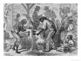 Old-Time Cotton Gin, Harper's Weekly, 1869, 'The Pageant of America, Vol.3', Gabriel, 1926