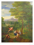 Buy Classical Landscape with Mercury Overseeing the Birth of Bacchus at AllPosters.com