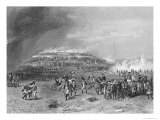 Buy Battle of Bunker's Hill, 17th June 1775, Engraved by John Godfrey at AllPosters.com