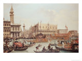 View of the Doge's Palace and the Piazzetta, Venice