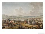 Buy Napoleon Visiting the Siege Works at Danzig Led by Marshal Le Febvre, 1807, Engraved Dequevauviller at AllPosters.com