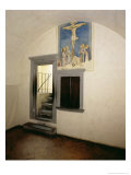 Buy View of a Monk's Cell Decorated with the Crucifixion with Saints by Fra Angelico at AllPosters.com