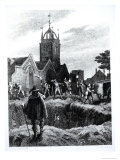 The Great Pit in Aldgate, Engraved by Davenport, 1835