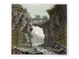 Buy The Rock Bridge, Virginia, Le Costume Ancien ou Moderne, c.1820-30 at AllPosters.com