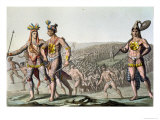 Buy The Chiefs of Florida on Their Way to War, c.1820 at AllPosters.com