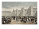 The Abdication of Napoleon and His Departure from Fontainebleau For the Island of Elba, c.1814