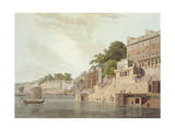 Buy Dusasumade Gaut, Benares, River Ganges, Oriental Scenery: Twenty Four Views in Hindoostan, 1796 at AllPosters.com