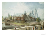 Buy Westminster Hall and Abbey, Engraved by Daniel Havell at AllPosters.com