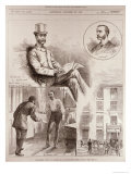 Arrest of Mr. c.S. Parnell, Mp, Morrisons Hotel, Dublin, The Illustrated London News, 1881