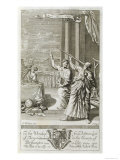 Buy Greek Astronomer Studying the Stars, Book 1 The Principles of Philosophy Le Grand, Engraving Kip at AllPosters.com