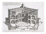 Buy Cross-Section of Villa Caprarola, Bagnaia at AllPosters.com