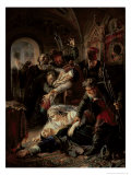 Buy Hired Assassins Killing Tzar Boris Fyodorevich Godunov's Son, 1862 at AllPosters.com