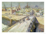 Buy The Moskva River Bridge, 1914 at AllPosters.com