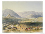 Buy Encampment of Kandahar Army, Scenery, Inhabitants and Costumes of Afghanistan, Engraved, R.Carrick at AllPosters.com
