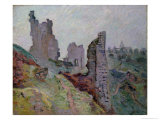Buy Ruins in the Fog at Crozant, 1894 at AllPosters.com